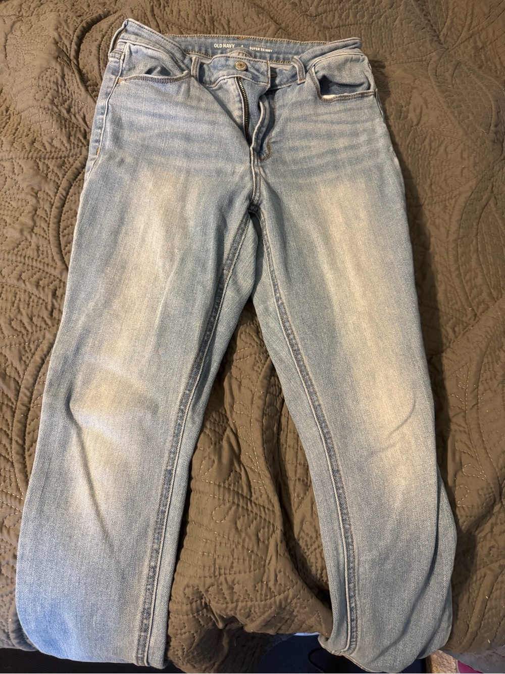Old Navy Light Wash Skinny Jeans high rise - Women's